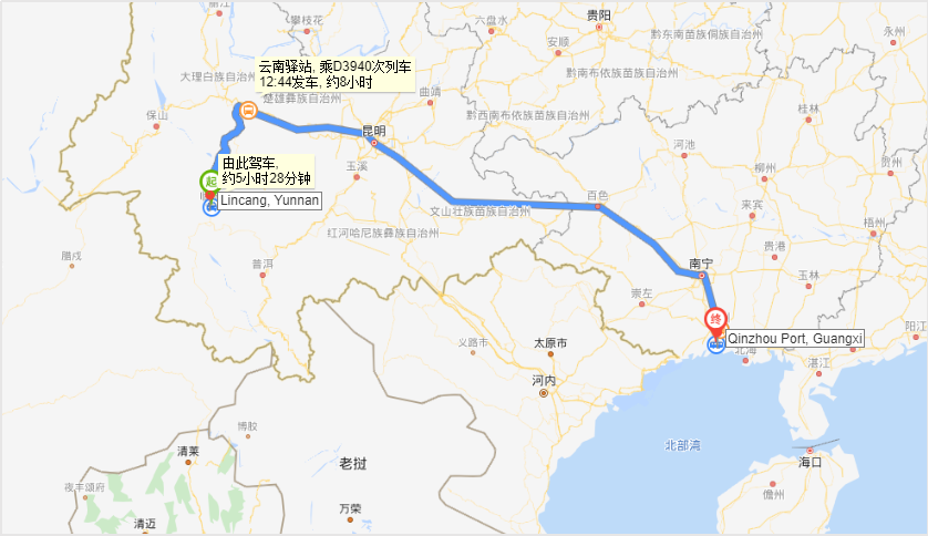 02-shipping route-9X Minerals